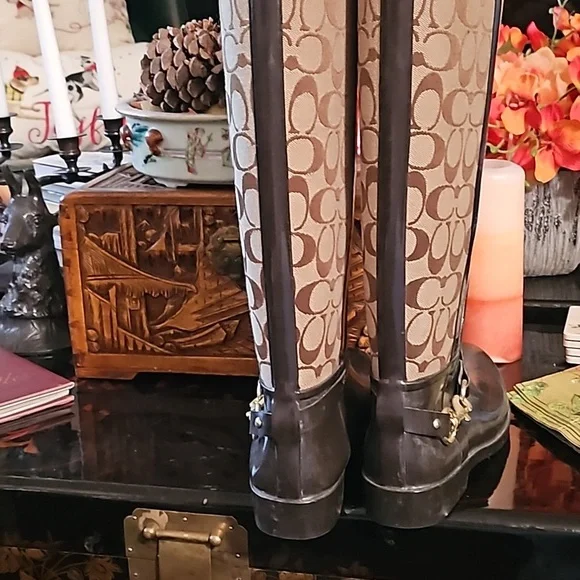 Coach rainboots - Picture 3 of 4